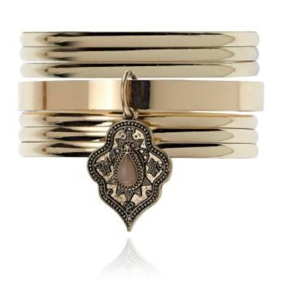 Lets Get Lost Paw Paw Bangle Set - Picture 1 of 2